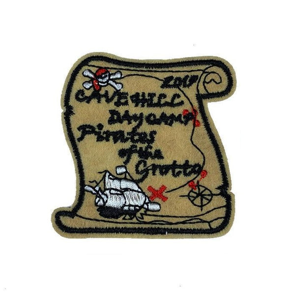 One Piece 'Pirates Scroll' Embroidered Patch