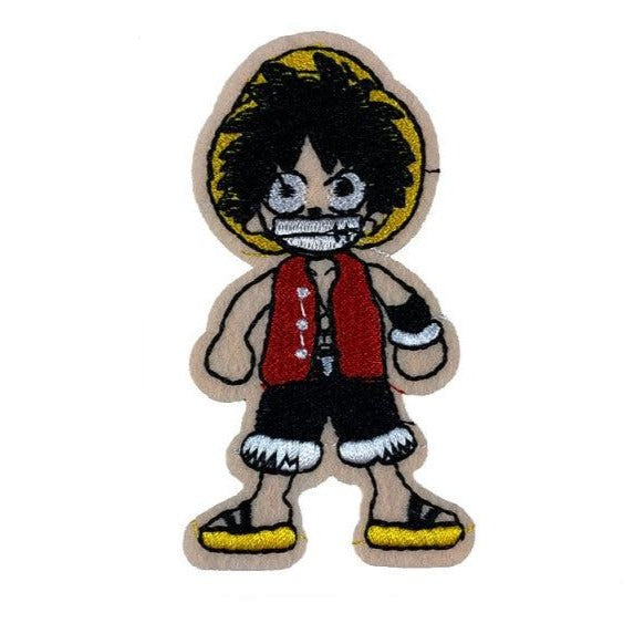 One Piece 'Luffy | Mad' Embroidered Patch