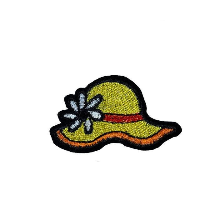 One Piece 'Straw Hat | Daisy' Embroidered Patch