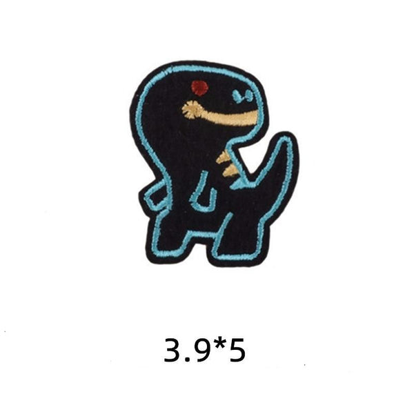 Cute Comic Dinosaur Embroidered Patch