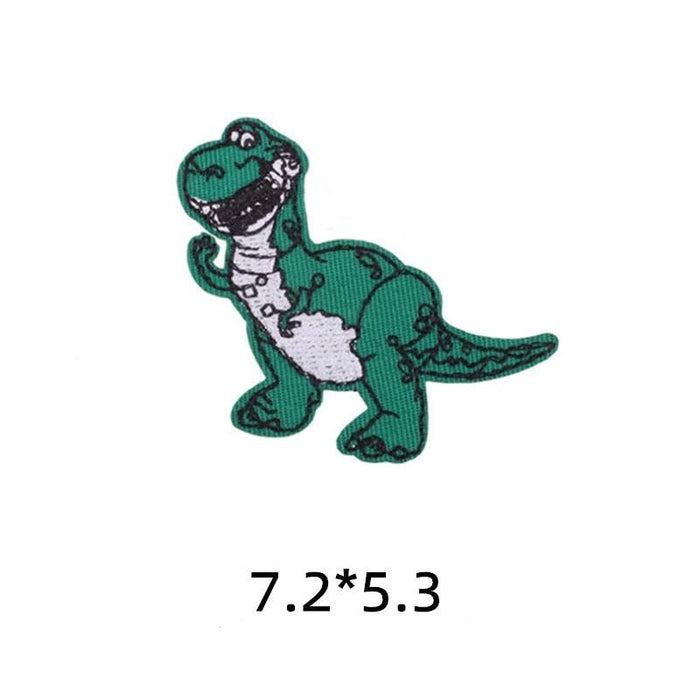 Dinosaur 'T-Rex | Green 1.0' Embroidered Patch