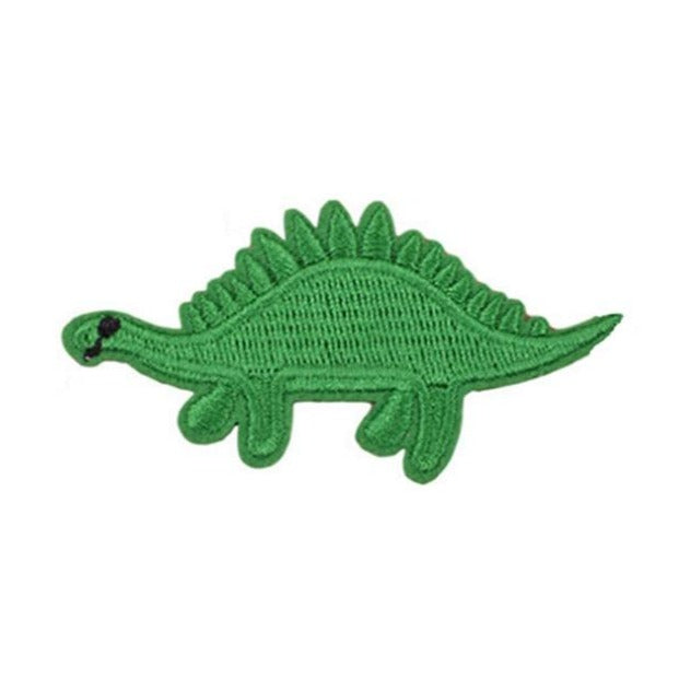 Dinosaur 'Stegosaurus | Green' Embroidered Patch