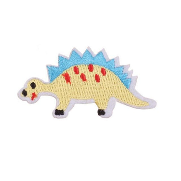 Cute Dinosaur Stegosaurus Embroidered Patch