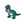 Load image into Gallery viewer, Dinosaur &#39;T-Rex | Green 1.0&#39; Embroidered Patch
