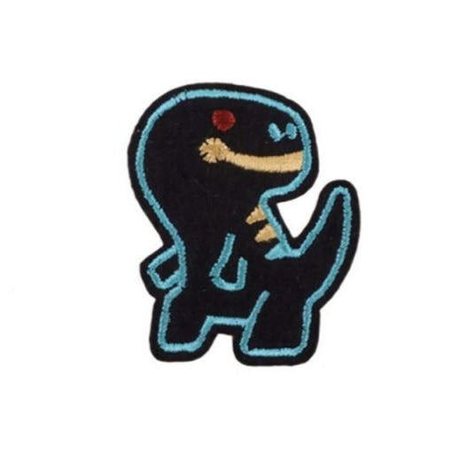 Cute Comic Dinosaur Embroidered Patch