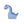 Load image into Gallery viewer, Dinosaur &#39;Brachiosaurus | Blue&#39; Embroidered Patch
