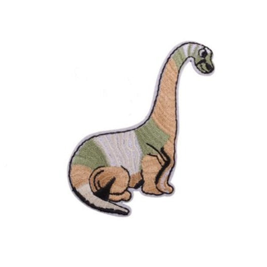 Dinosaur 'Brachiosaurus | Multicolored' Embroidered Patch