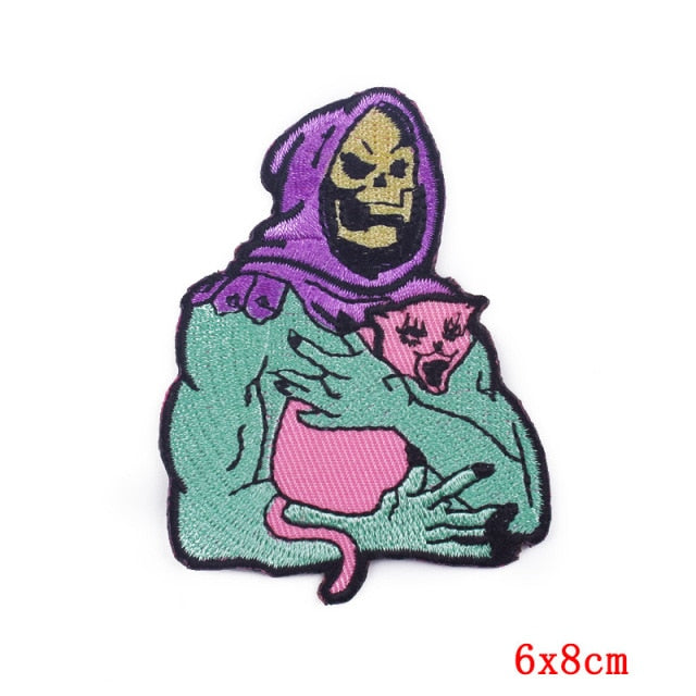 Masters of the Universe 'Skeletor & Panthor' Embroidered Patch