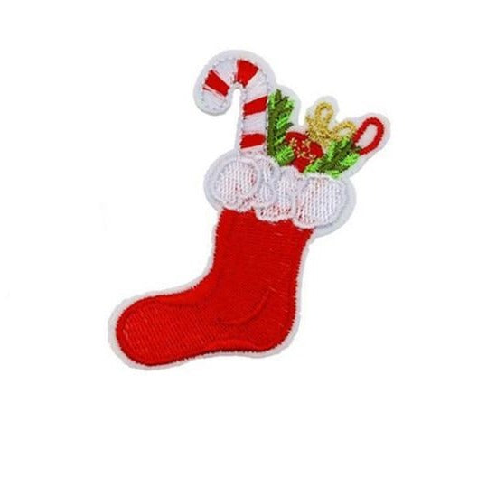 Christmas 'Stocking Stuffer | Candy Cane 1.0' Embroidered Patch