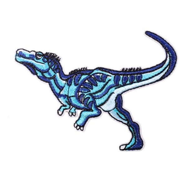 Dinosaur 'Baryonyx | Blue' Embroidered Patch