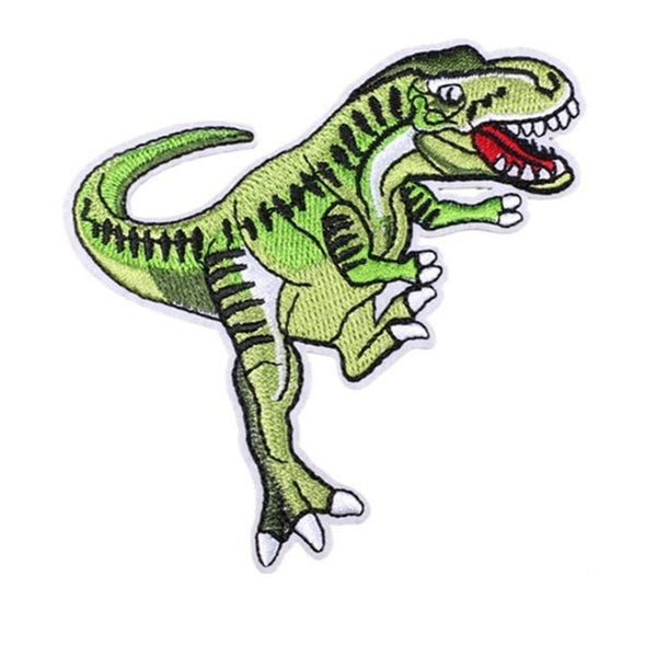 Dinosaur 'Giganotosaurus | Green' Embroidered Patch