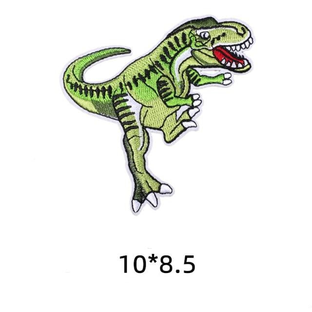 Dinosaur 'Giganotosaurus | Green' Embroidered Patch
