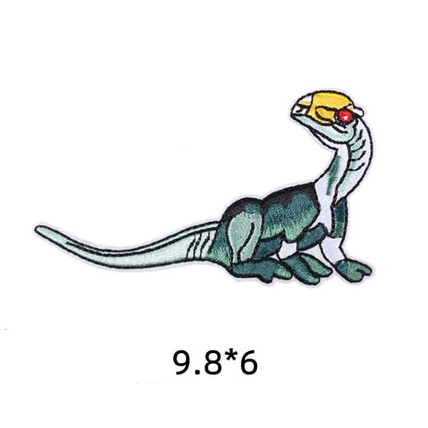 Dinosaur 'Hypsilophodon | Cartoon' Embroidered Patch