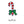 Load image into Gallery viewer, Christmas &#39;Candy Cane | Green Ribbon&#39; Embroidered Patch
