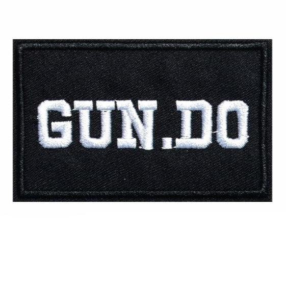 Cool 'Gun .Do' Embroidered Patch