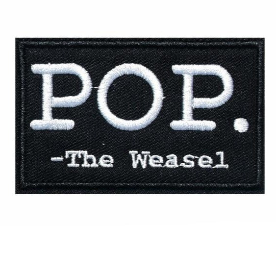 Cool 'Pop. | The Weasel' Embroidered Patch
