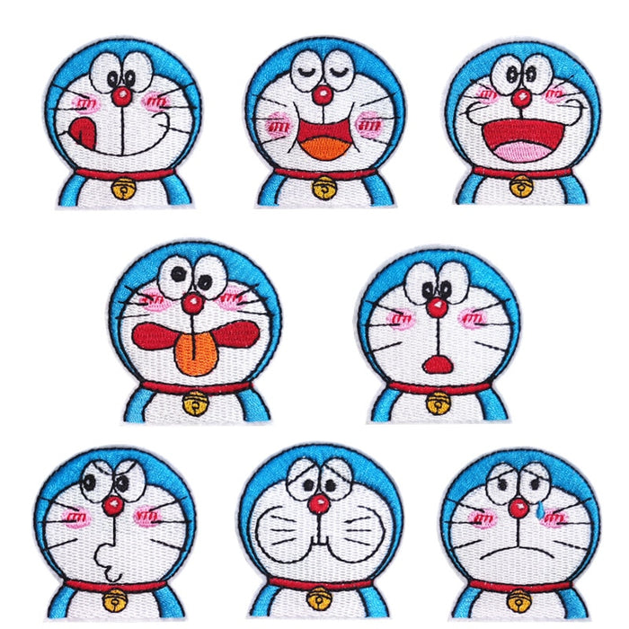 Doraemon 'Silly' Embroidered Patch