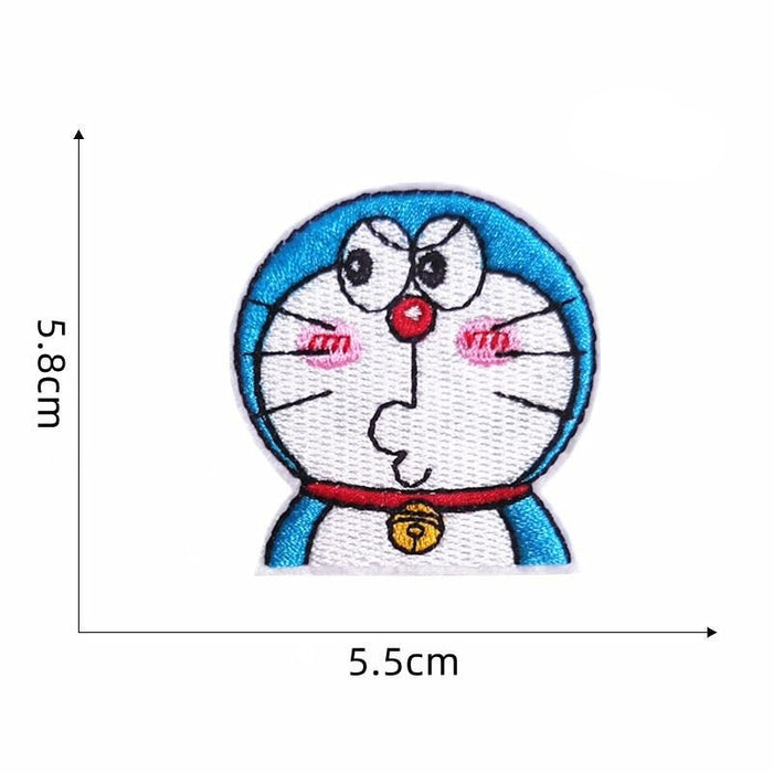 Doraemon 'Confused' Embroidered Patch