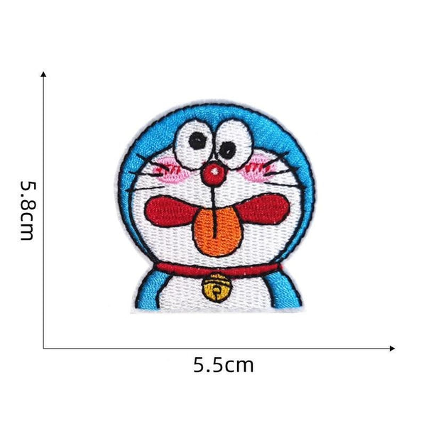 Doraemon 'Silly' Embroidered Patch