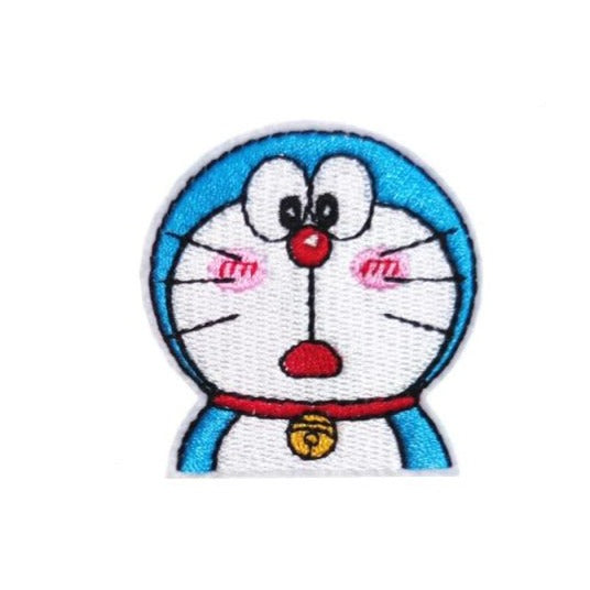 Doraemon 'Shocked' Embroidered Patch