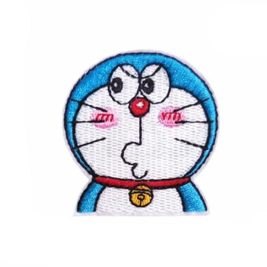 Doraemon 'Confused' Embroidered Patch