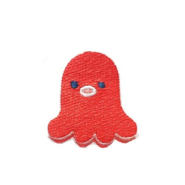 Japanese Food 'Octopus Sausage' Embroidered Patch