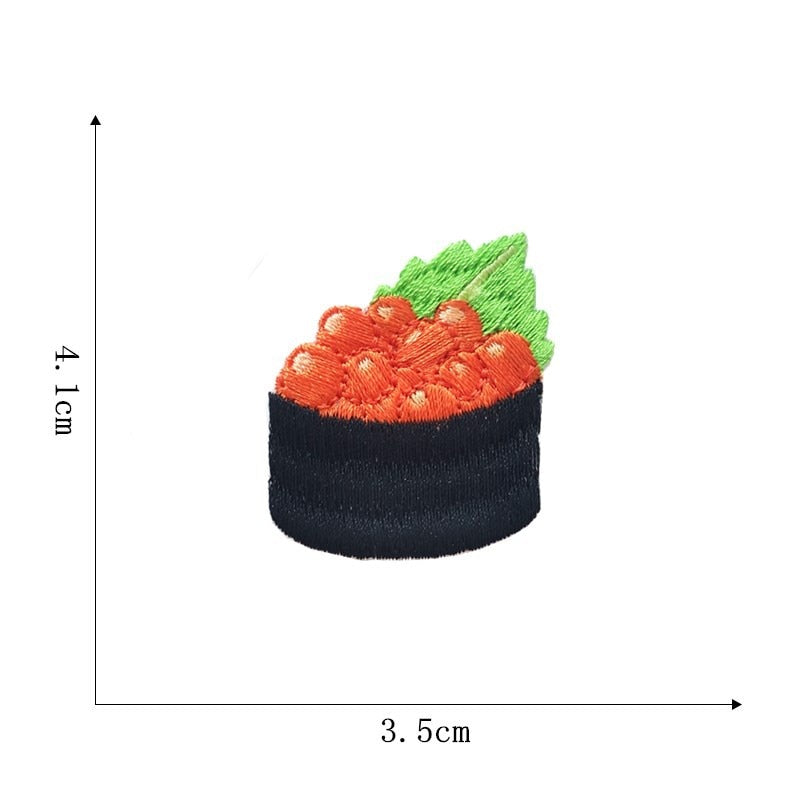 Food 'Caviar' Embroidered Patch