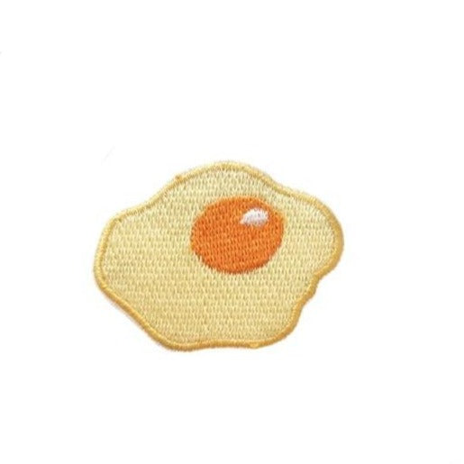 Food 'Sunny Side Up Egg' Embroidered Patch