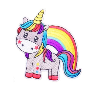 Unicorn 'Rainbow' Embroidered Patch