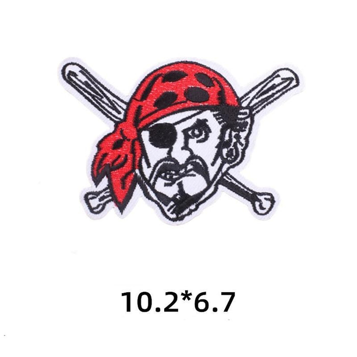 Pirate 'Pittsburgh Pirate' Embroidered Patch