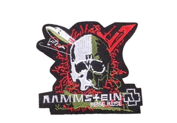 Skull 'Rammstein x Crossbones' Embroidered Patch