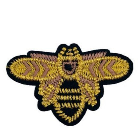 Insect 'Bumblebees 2.0' Embroidered Sew Iron Patch