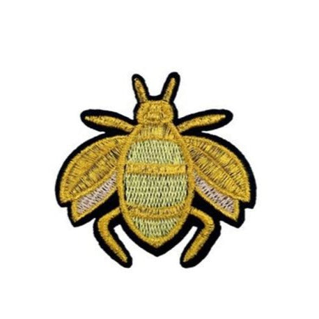 Insect 'Bumblebees 1.0' Embroidered Sew Iron Patch