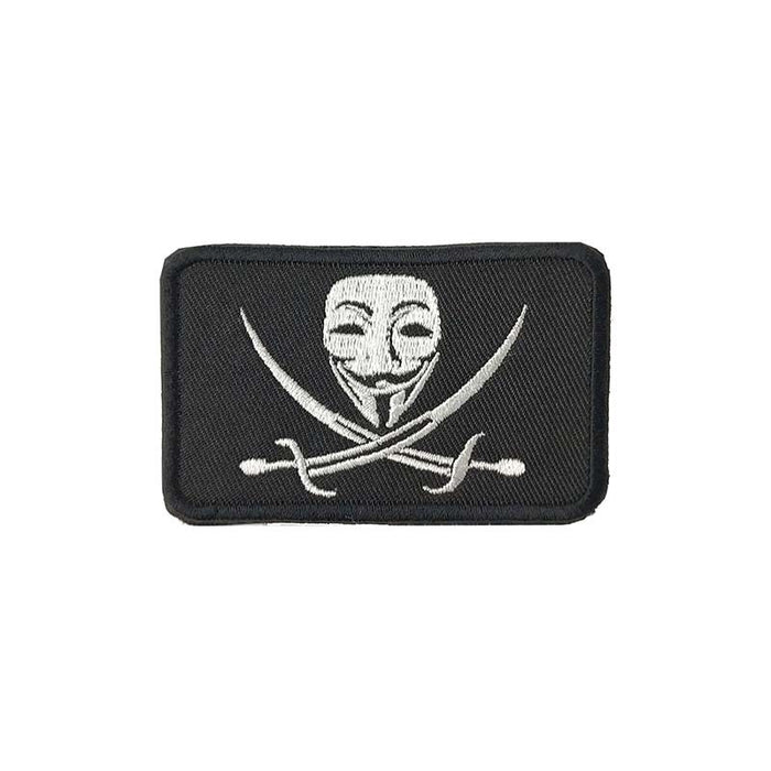 V for Vendetta 'Pirate' Embroidered Velcro Patch