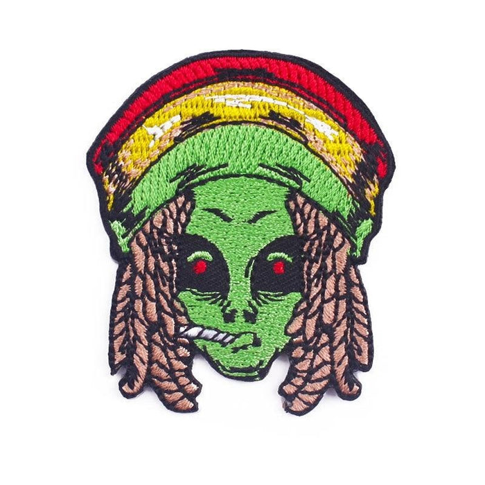 Alien 'Reggae | Smoke' Embroidered Patch
