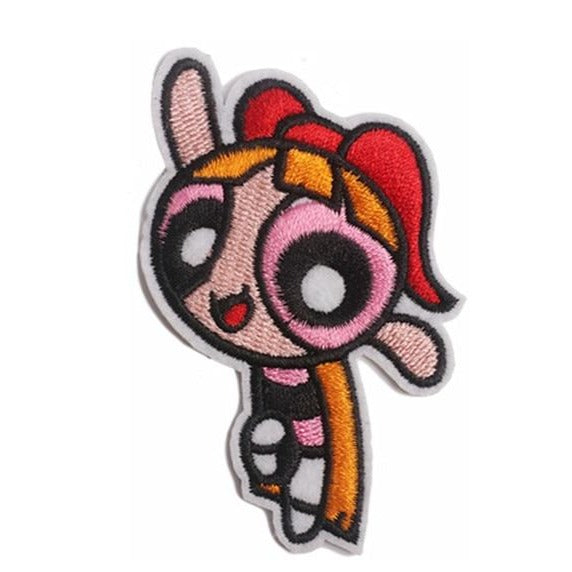 The Powerpuff Girls 'Blossom' Embroidered Patch