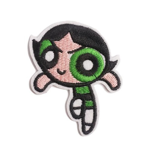 The Powerpuff Girls 'Buttercup' Embroidered Patch