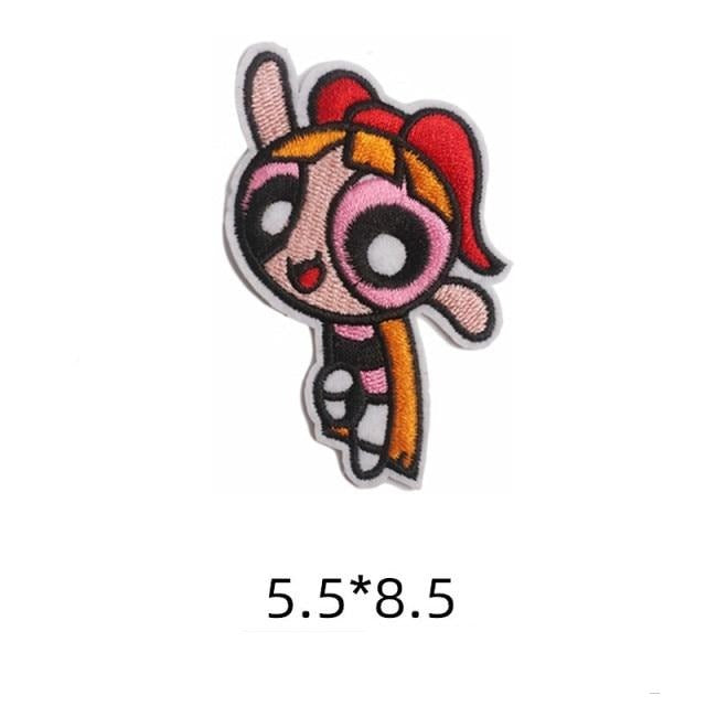 The Powerpuff Girls 'Blossom' Embroidered Patch