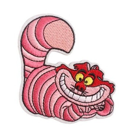 Alice in Wonderland 'Cheshire Cat' Embroidered Patch