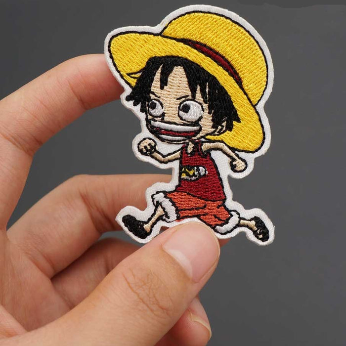 One Piece 'Luffy | Running' Embroidered Patch