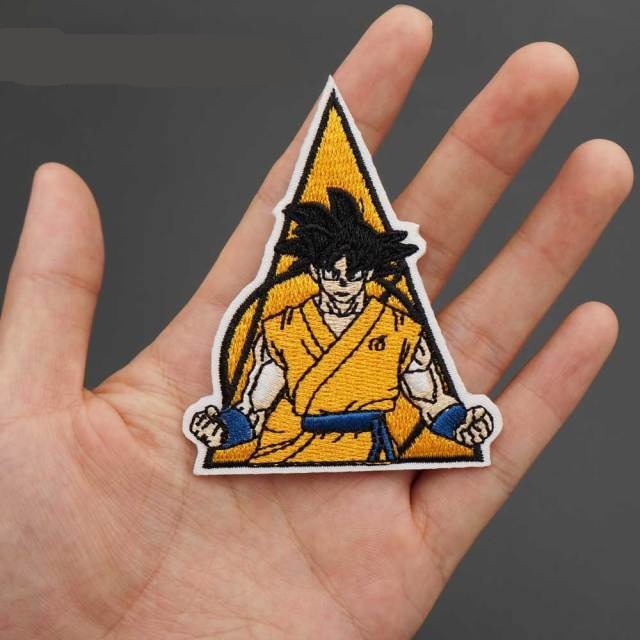 Dragon Ball Z 'Son Goku | Triangle' Embroidered Patch