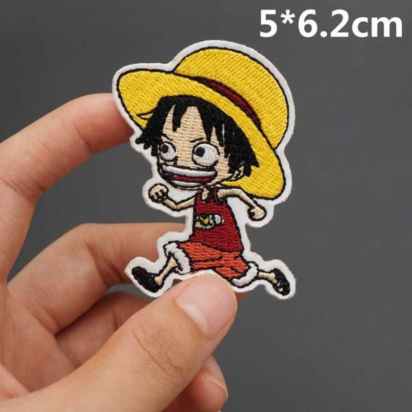 One Piece 'Luffy | Running' Embroidered Patch