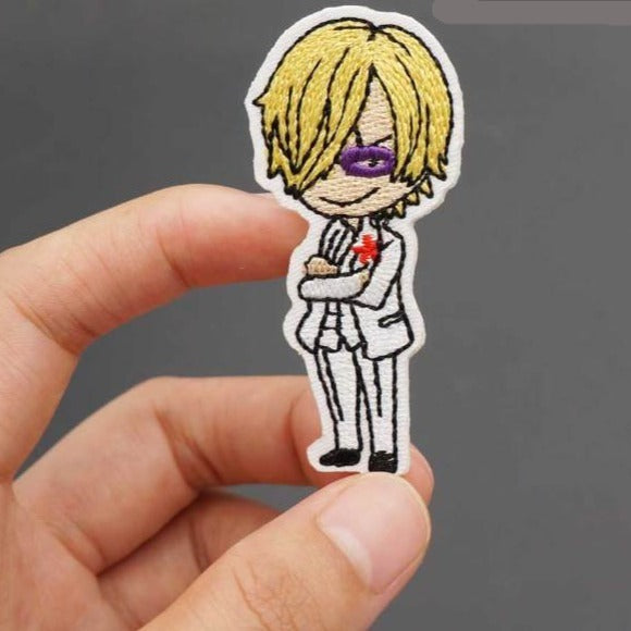 One Piece 'Vinsmoke Sanji' Embroidered Patch