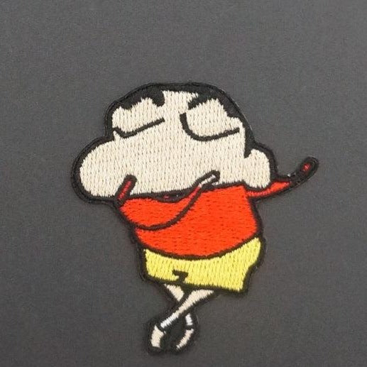 Crayon Shin Chan 'Snob' Embroidered Patch