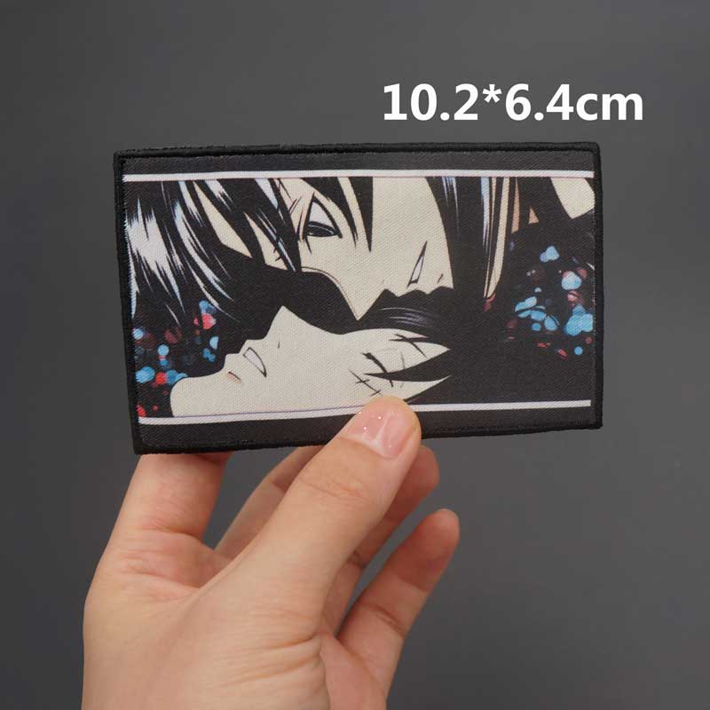 One Piece 'Luffy | Nico' Embroidered Velcro Patch