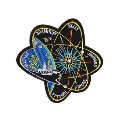 Space 'Endeavour | Chamitoff Kelly Johnson Vittori Fincke' Embroidered Patch