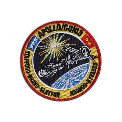 Space 'Apollo-COIO3 | Stafford Brand Slayton' Embroidered Patch