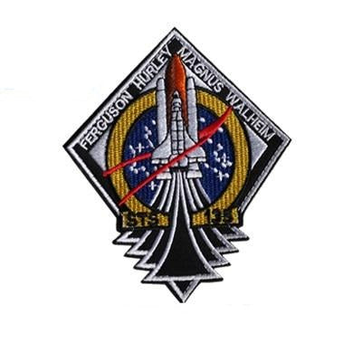 Space 'STS 135 | Ferguson Hurley Magnus Walheim' Embroidered Patch