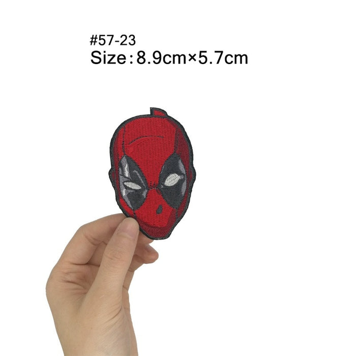 Deadpool 'Face' Embroidered Patch