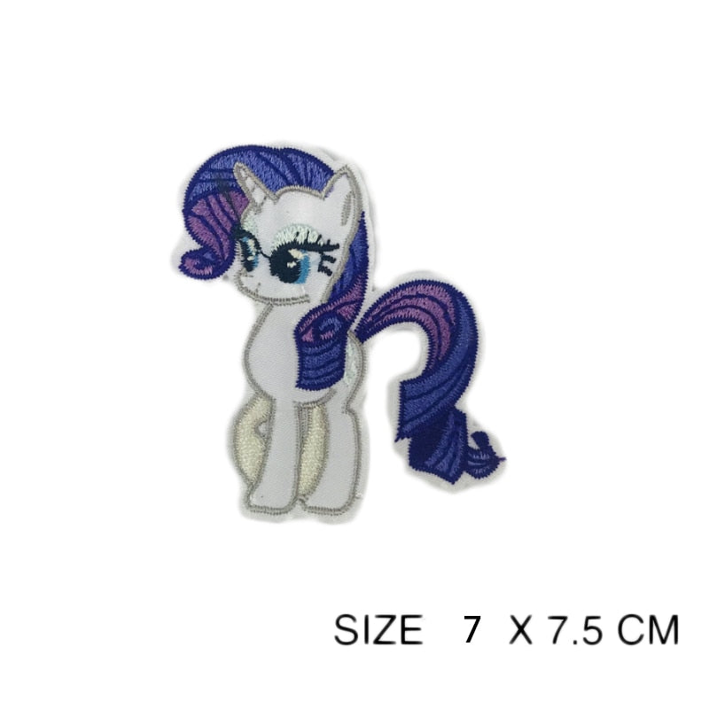 My Little Pony 'Rarity' Embroidered Patch